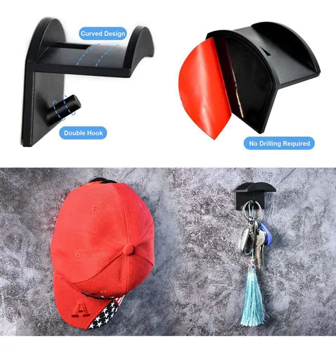 Colgadores De Pared Para Gorras / Sombrero.