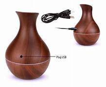 Humidificadora de Madera Estilo Clásico