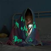 Manta luminosa niño