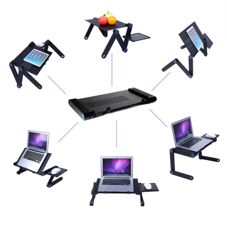 Mesa Portatil Notebook Doble Ventilador