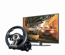 Volante Gamer Pedales + Palanca PXN