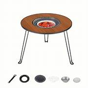 MESA PLEGABLE CON PARRILLA