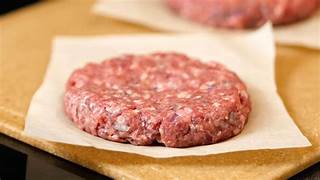 Maquina manual para hamburguesas caseras.