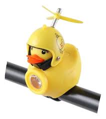 Linterna de patito para bicicleta