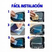 STICKER ANTI LLUVIA PARA ESPEJOS