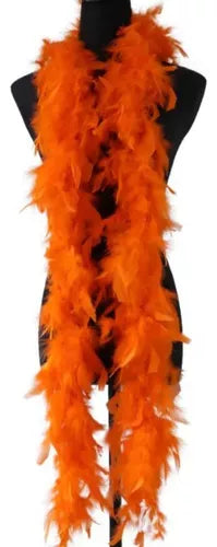 Boa De Plumas Fiestas Disfraz Colores