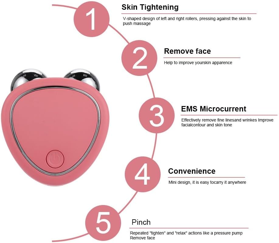 Masajeador Facial Con Microcorriente