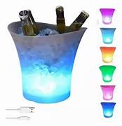 Cubeta de Hielo LED Musical