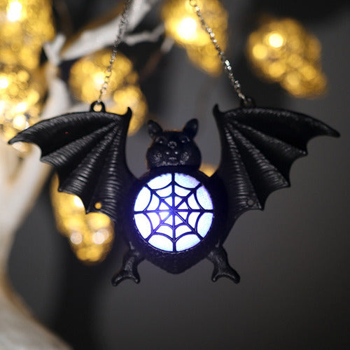 Luz LED de noche de murciélago halloween