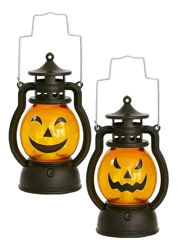 Lámpara de calabaza de Halloween