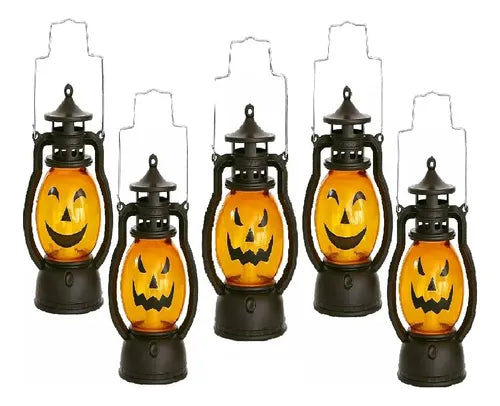 Lámpara de calabaza de Halloween