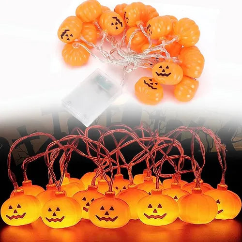 Luces Led De Halloween Calabazas