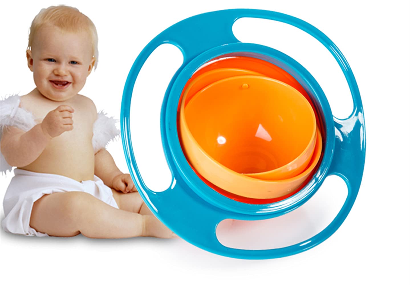 Plato anti derrame para niños - bebes.