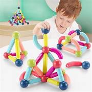 juguete palos magneticos 36 piezas