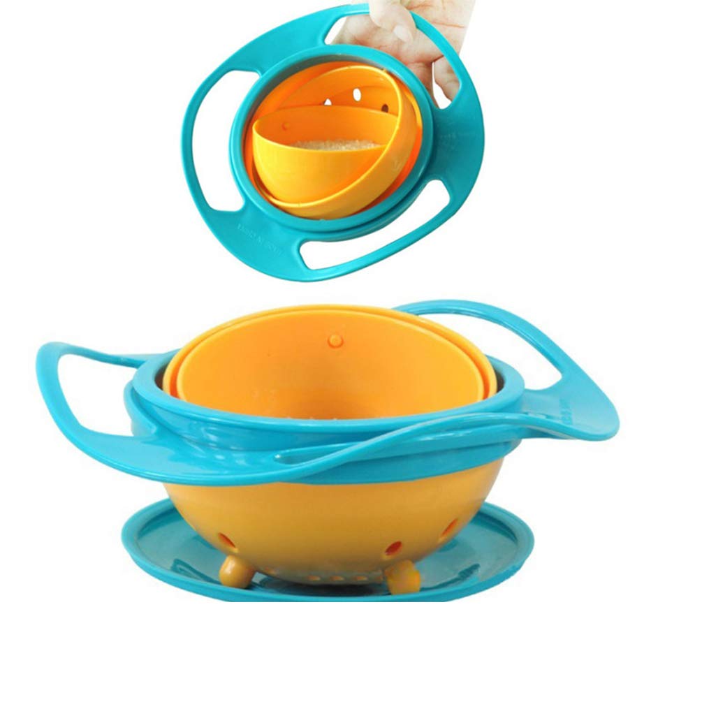 Plato anti derrame para niños - bebes.