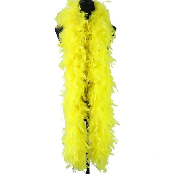 Boa De Plumas Fiestas Disfraz Colores