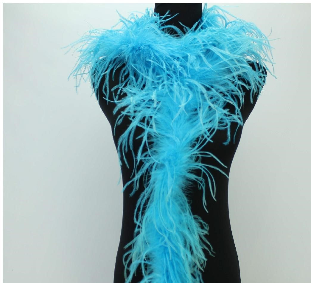 Boa De Plumas Fiestas Disfraz Colores