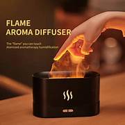 X - HUMIFICADOR DE LLAMA  CON LUZ LED