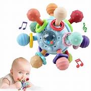 Juguete mordedor multi sensorial bebe